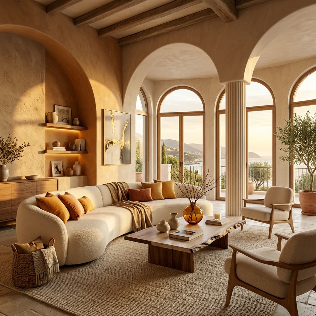 Polished real estate listing interior prepared in Livinex